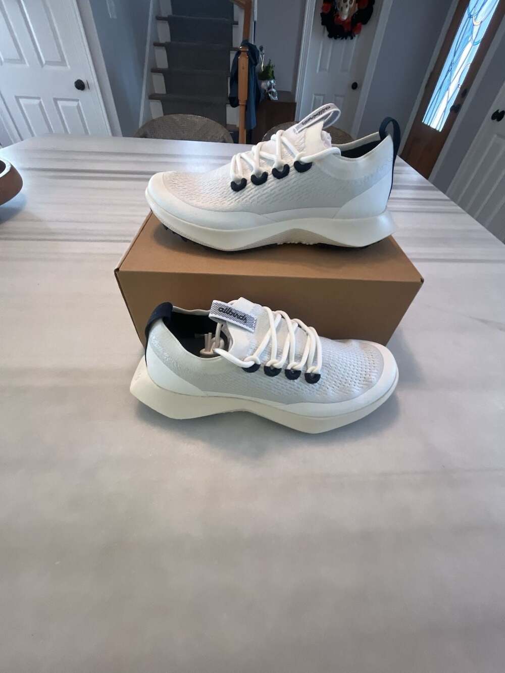 Allbirds Tree Dasher 2 Utility Size 10.5 White Sneakers Womens